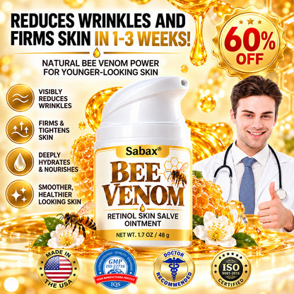 [Official Brand Store]🐝Sabax® Bee Venom Retinol Skin Salve Ointment