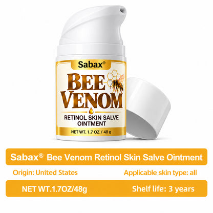 [Official Brand Store]🐝Sabax® Bee Venom Retinol Skin Salve Ointment